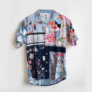 NEW Ostroy Cycling Resort Shirt - Everything Bagel Men's XL - Lightweight w/Tags